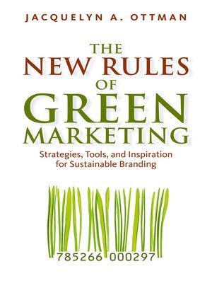 cover image of The New Rules of Green Marketing